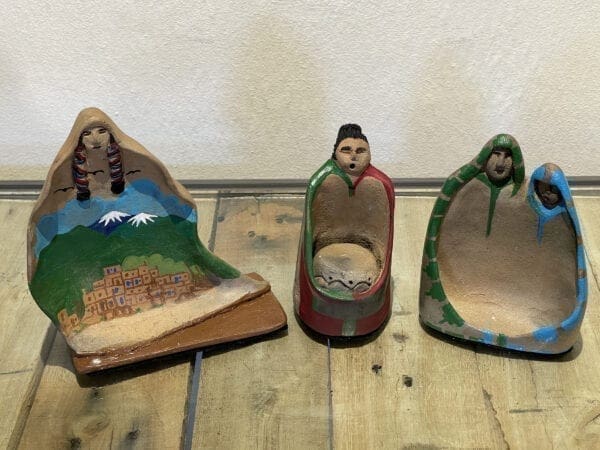Clay Figurines Painted are available for sale