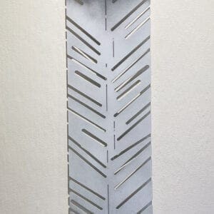 Nick Woodall Feather Powder Coat Wall Sculpture