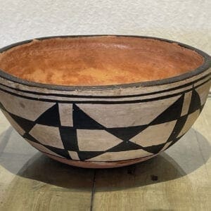 Pueblo Painted Bowl