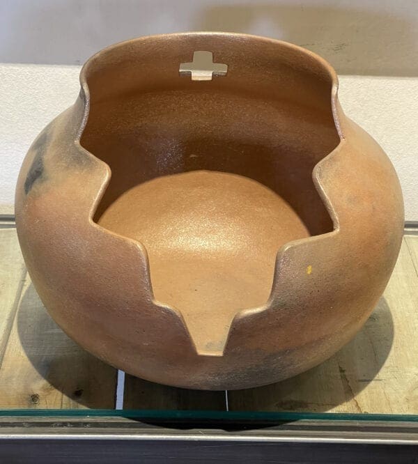 Sculpted Kiva Bowl Micaceous Clay