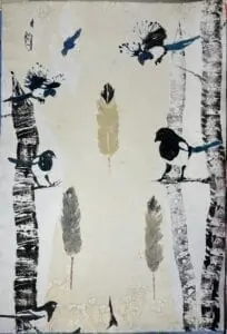 Feathers and Aspens Monotype