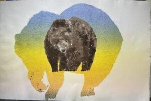 Grizzly Cub Monotype