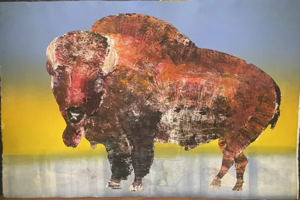 Standing Buffalo Monotype is available for sale