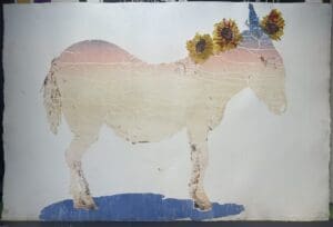 Donkey For a Grandchild Monotype is available for sale