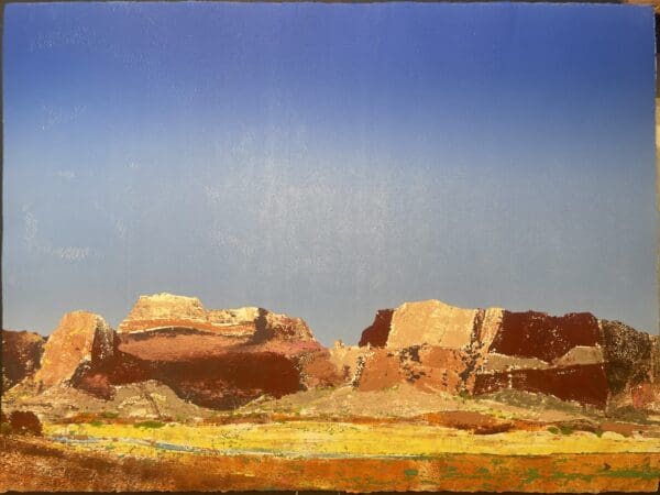 Enchanted Mesa      Monotype       22x30"