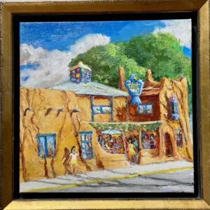 Taos Inn Fiestas   Oil     15x15"