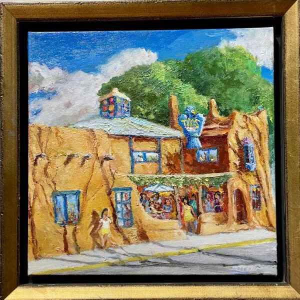 Taos Inn Fiestas   Oil     15x15"